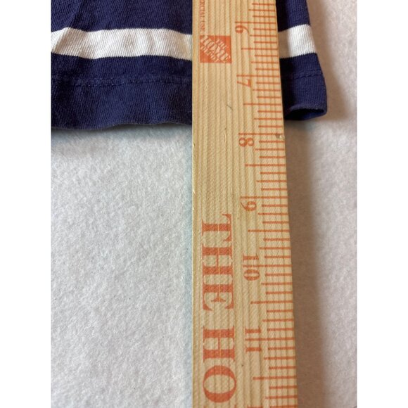 J.Crew Mens Striped Crewneck T-Shirt Navy/White Cotton Size L - Picture 6 of 12